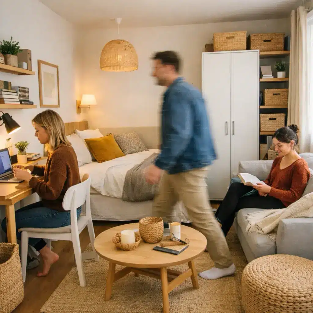 Petit studio étudiant.
